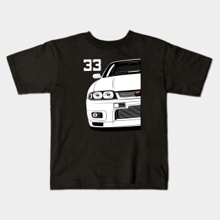 R33 GT-R Skyline JDM Tuning Car Kids T-Shirt